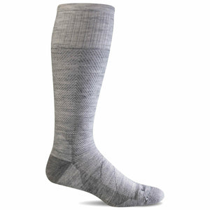 Sockwell Womens Elevate Knee High Moderate Compression Socks  -  Medium/Large / Light Gray