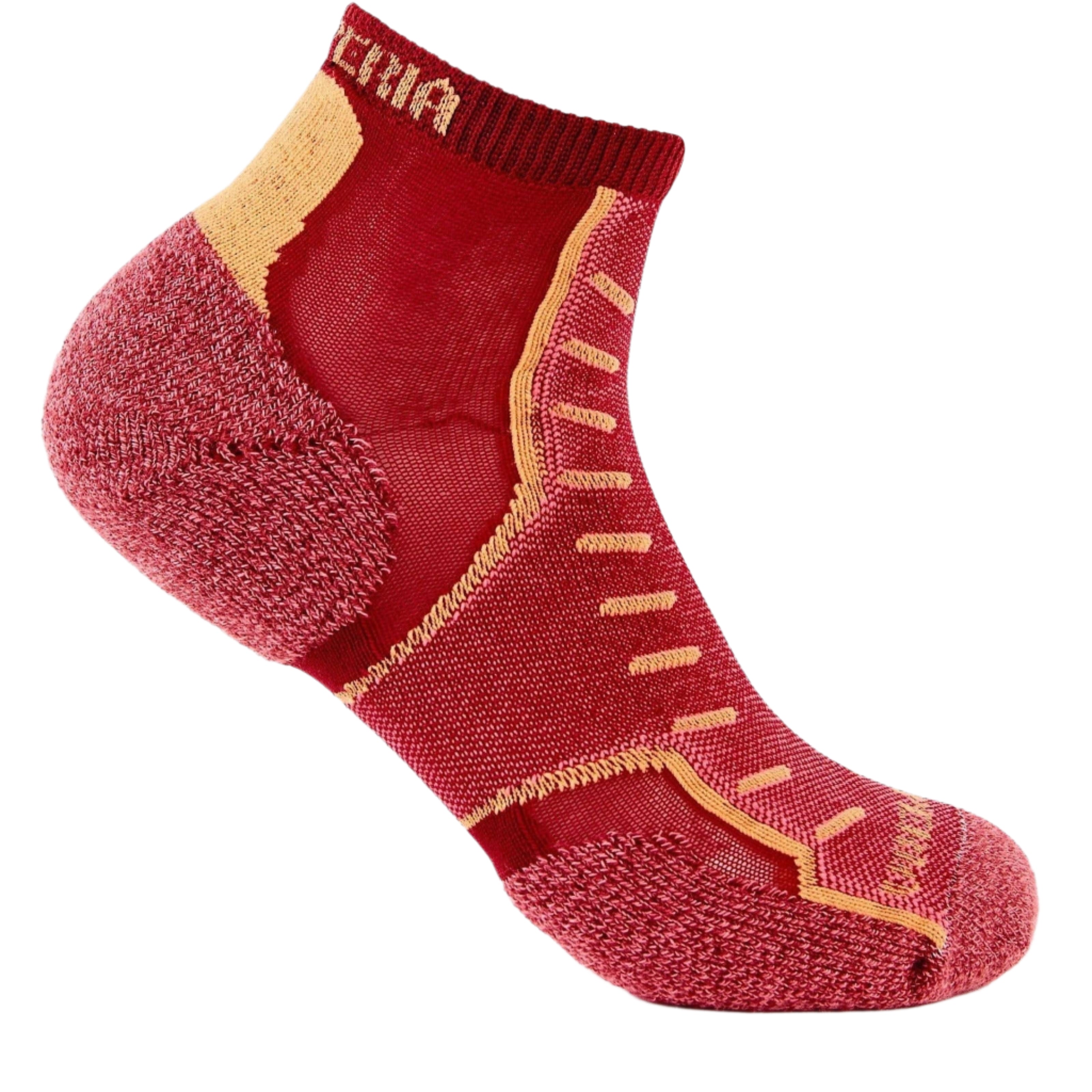 Thorlo Experia TECHFIT Light Cushion Low-Cut Socks  -  Small / Coral