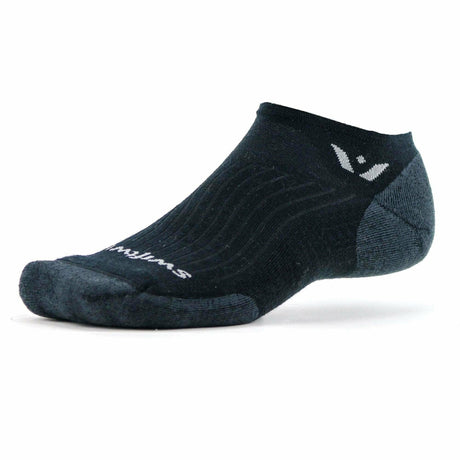 Swiftwick Pursuit Zero Medium Socks  -  Medium / Black